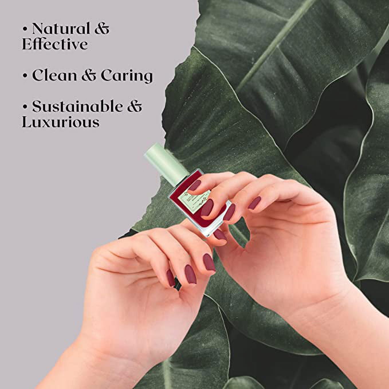 NATURABLOOM Breathable Nail Polish (Poppy Red) 