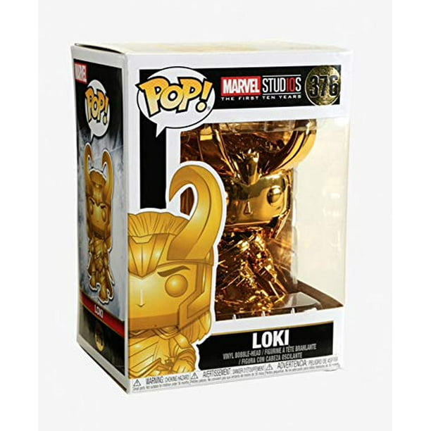 Funko Pop Marvel: Marvel Studios 10 - Loki (Gold Chrome