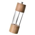 thumbnail image 1 of Manual Pepper Grinder Multifunctional Efficient Grinding Oak Patchwork Acrylic Pepper Mills Shakers, 1 of 8