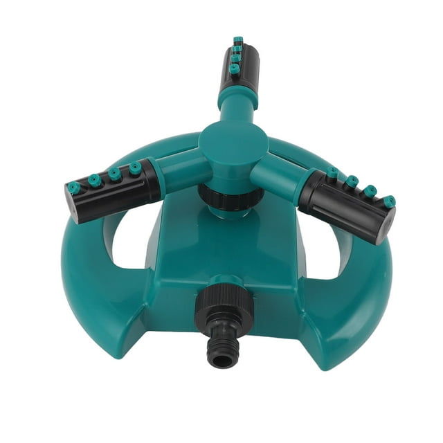 Rotating Sprinkler, Water Saving G1/2 Plastic Automatic Rotating Garden Sprinkler for Watering