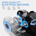 thumbnail image 4 of COOLHUT Under Desk Elliptical Machine, Ellipse Leg Exerciser for Seniors Fully Assembled, Quiet & Portable Electric Seated Pedal Exerciser with Remote Control & 12 Adjustable Speeds, Blue, 4 of 7