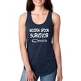thumbnail image 1 of MmF - Women's Racerback Tank Top, up to Women Size 2XL - Wooden Spoon Survivor, 1 of 5