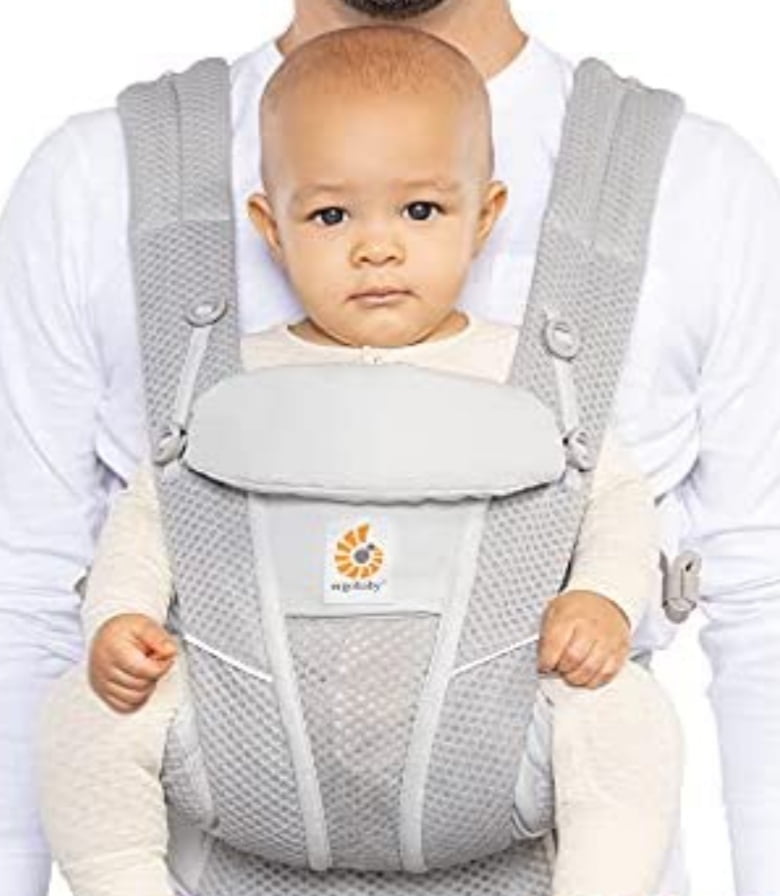 All Carry Positions Breathable Mesh Baby Carrier with Enhanced Lumbar
