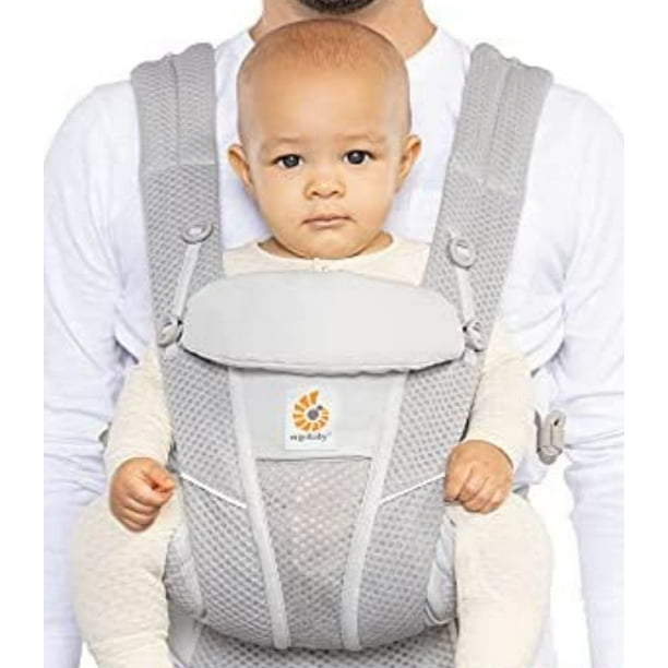 All Carry Positions Breathable Mesh Baby Carrier with Enhanced Lumbar