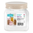 thumbnail image 3 of Bote Lukko de Plástico Cuadrado con Tapa 800ml, 3 of 4
