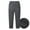 Dark Gray, variant on Men's Casual Pants Mens Pants Straight Fit Elastic High Waist Drawstring Pocket Trousers Plaid Vintage Loose Trousers Anniversary Fall Winter Pants