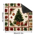 thumbnail image 5 of Christmas Mahjong Mat With Bag, 31.5"X31.5", Anti Slip Noise Reducing Mahjong Mat With Bag For Mahjong, Poker, Board Games; Mahjong Accessories For Christmas Nights, Parties, And Family Gatherings, 5 of 5