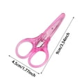 2pc Small Scissors All Purpose, Stainless Steel Sharp Mini Detail Craft ...