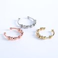 thumbnail image 4 of New Product Rotating Micro-motion Beads Women's Men's Anxiety Ring Adjustable Thin Bead Ring, 4 of 4