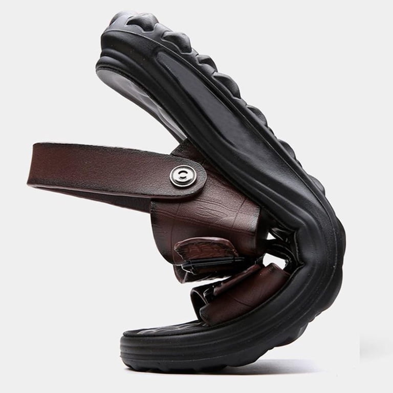 Brown Men’s Slide Sandal - Comfort Slip-On AR-11 Men main image 2