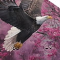 thumbnail image 3 of Balery Flower Bald Eagle Gorra de béisbol de tamaño ajustable para correr, entrenar y actividades al aire libre. Gorra de papá para todas las estaciones., 3 of 6