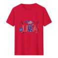 thumbnail image 3 of Atkumj Independence Day Tee Shirts for Men Fashion Short Sleeve Print Graphic Tee Casual Summer Round Neck Patriotic Tees for 4th of July Party 3XL, 3 of 6