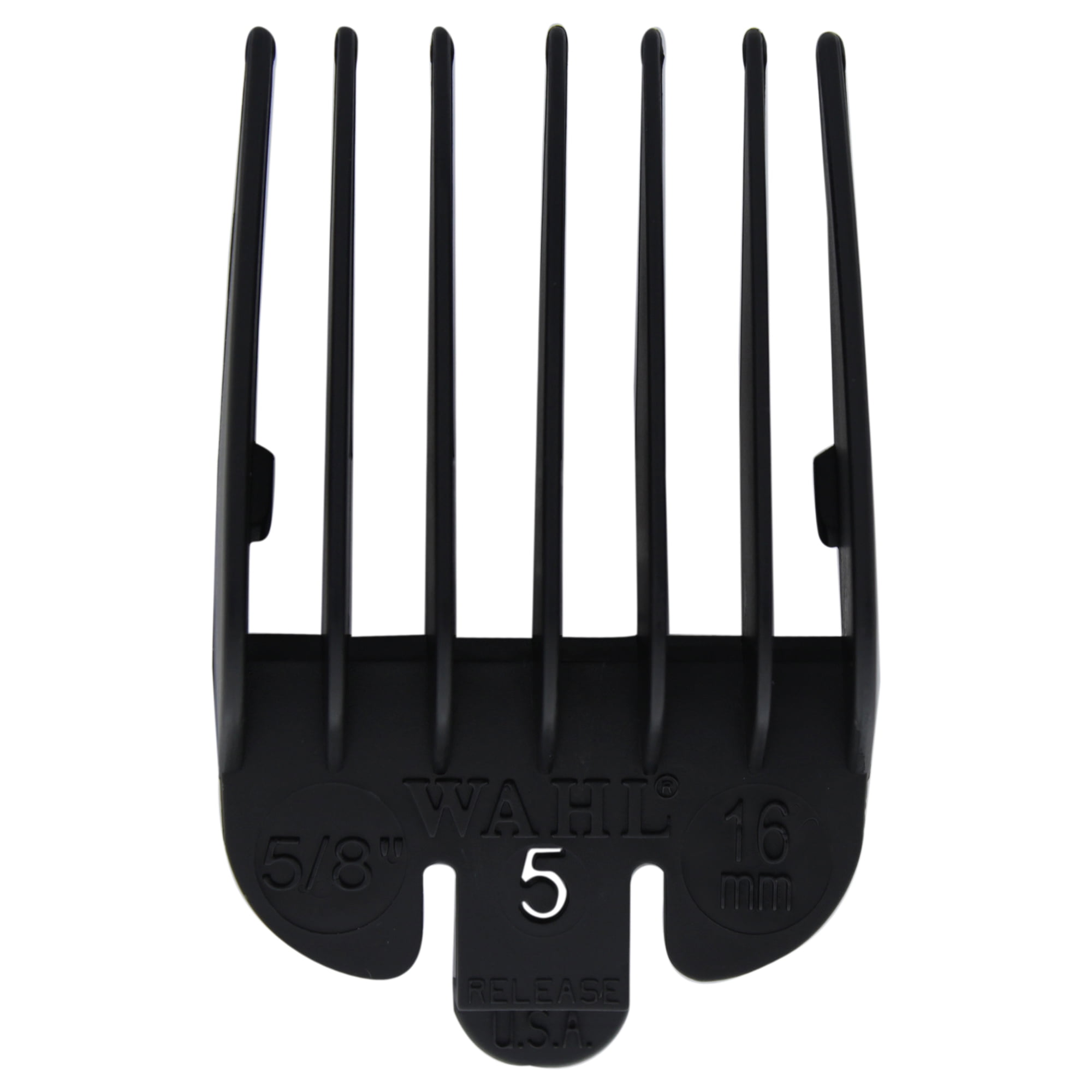 WAHL Professional Attachment Comb No. 5 For Cuts - 5/8 Black - 1 Pc Comb