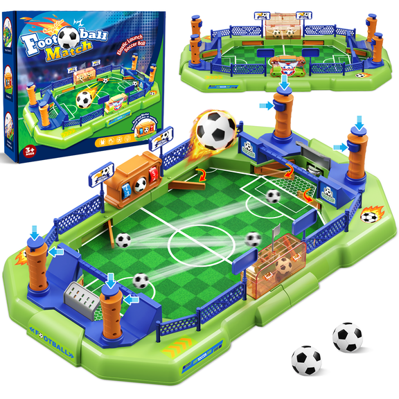 Aliex Mini Foosball Table Game for Kids – Soccer Board Game, Portable Tabletop Pinball Interactive Sports Game, Educational & Active Toy for Boys Girls Ages 3 