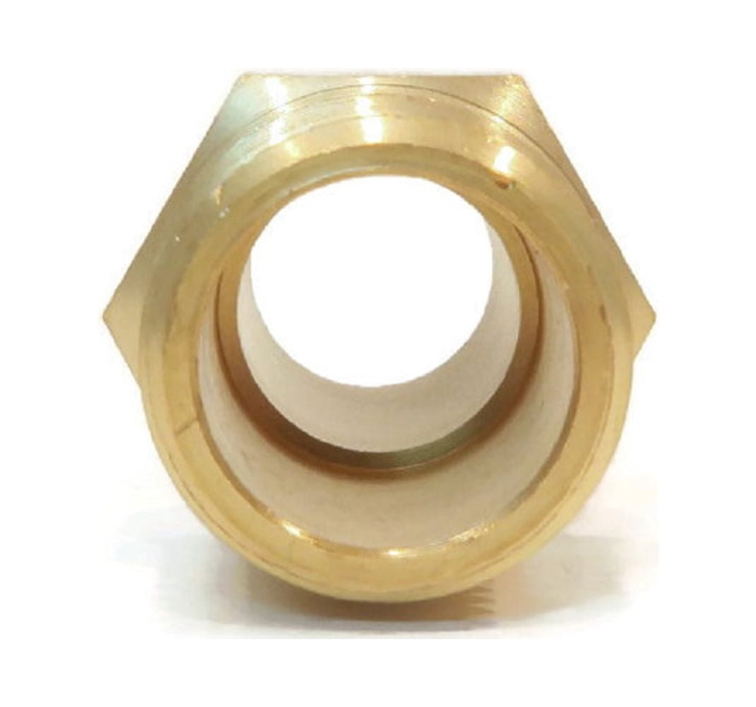 The ROP Shop | 3/4" x 1/2" Male NPT PEX Brass Lead Free Threaded Adapter Crimp Fitting For Vivo