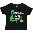 thumbnail image 3 of Inktastic My Pawpaw Grandpa Loves Me Dinosaur Boys Toddler T-Shirt, 3 of 5