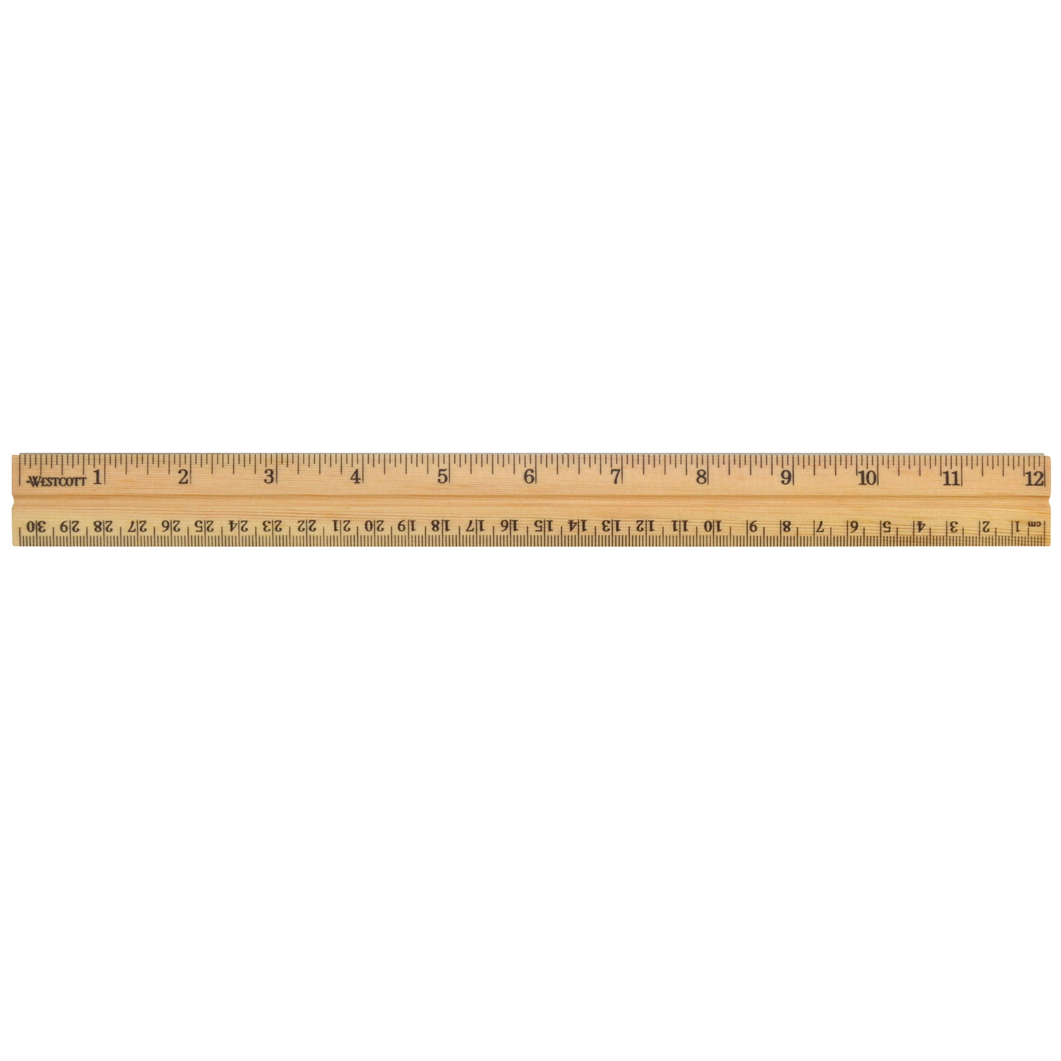 Westcott School Wood Ruler, Pack of 36