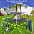10FT Climbing Dome for Kids Jungle Gym Apply To Park Dome Climber With