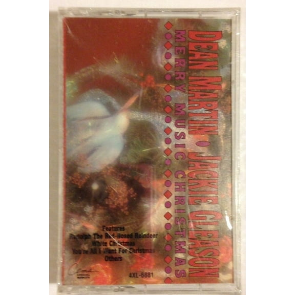 Dean Martin, Jackie Gleason – Merry Music Christmas (Cassette)
