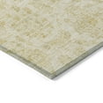thumbnail image 3 of Addison Rugs Chantille Indoor/Outdoor Transitional Damask Gold Machine Washable Round Rug, 8' x 8', 3 of 7