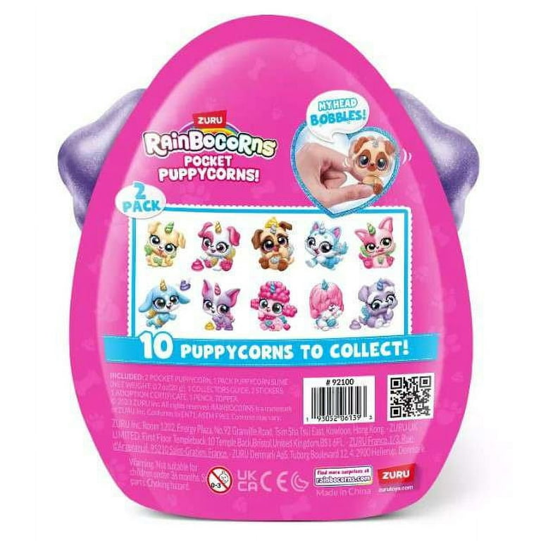 ZURU Collectible Rainbocorns Pocket Puppycorns Bobble Head