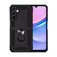 thumbnail image 1 of Funda Uso Rudo Con Anillo Magnético Para Samsung A15 Negro Más 2 Micas De Cristal, 1 of 5