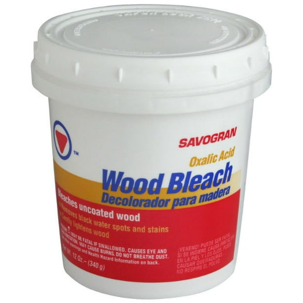 12 OZ Wood Bleach Contains Oxalic Acid