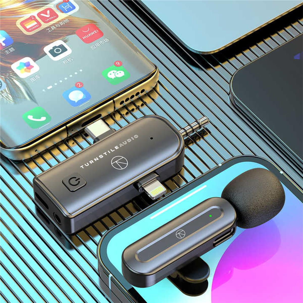 Turnstile Audio 3-In-1 Multifunctional Wireless Lavalier Microphone