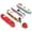 Red, variant on Rupoun HighSpeed Railway Bus Model Pull-Back Vehicle Collection Set for Children, Alloy and Plastic Car Toy with 4 Pieces, 11.42 inches / 29 cm, Great for Kids 3+ Years Old (Red Group C)