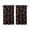 Halloween-themed811, variant on Spooky Halloween Tier Curtains Set of 2, with Bat and Ghost Illustration, Gothic Rod Pocket Window Treatment Panels 27.5x39in(70x99cm)Kitchen Curtains