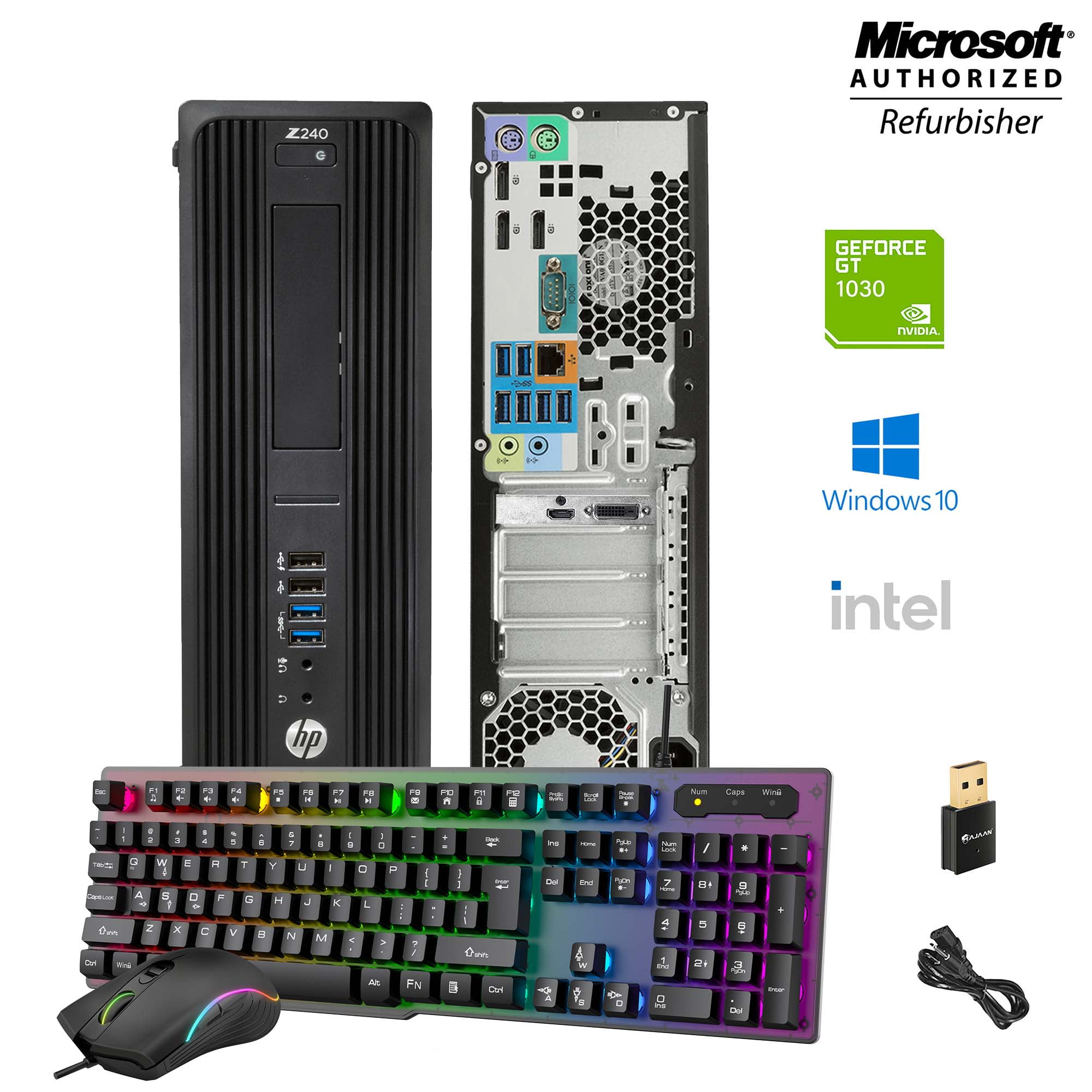 ♥Desktop pc HP Workstation Z240 SFF Gaming Desktop PC Computer Core i7 6th Gen