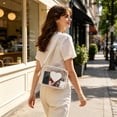 thumbnail image 6 of SLYNSHome Transparent Crossbody Bag,Heart Decor PVC Adjustable Strap Fashion Shoulder Purse,Silver Lightweight Clear Mini Handbag For Daily Outdoor Use, 6 of 6