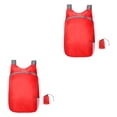 thumbnail image 3 of Yuarrent para acampar al aire libre, plegable, impermeable, bolsa de nailon, senderismo, viaje, plegable Rojo 2Conjunto, 3 of 6
