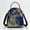 Blue, variant on New Wind Embroidered Bag Canvas Peacock Embroidery Middle-aged Shoulder Portable Package Women Bags Clearance under $10