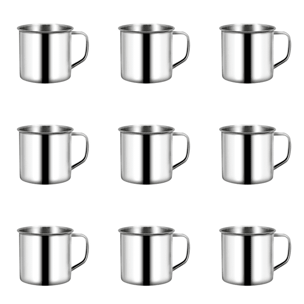 Té para 200 Ml Con Asa Acero Inoxidable Camping Picnic