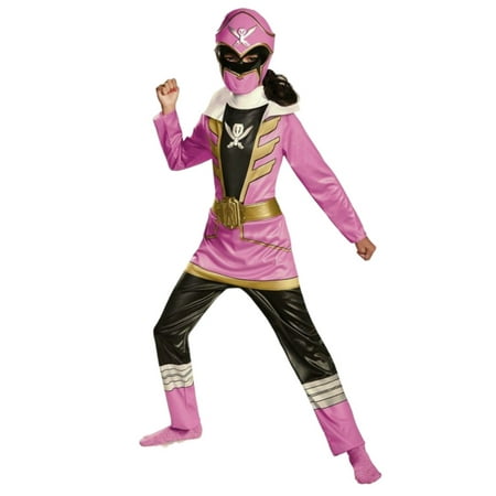 Power Rangers Super Megaforce Girls Pink Ranger Costume with