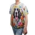 thumbnail image 4 of Welcome Spring Summer English Setter Portrait Flower Blue Sky All Over Print 3D Shirt Unisex Merch Dog Lover - 12001, 4 of 6