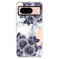 thumbnail image 1 of Purple Flower Marble Phone Case - Google Pixel 8 Case,iPhone 16, 1 of 7