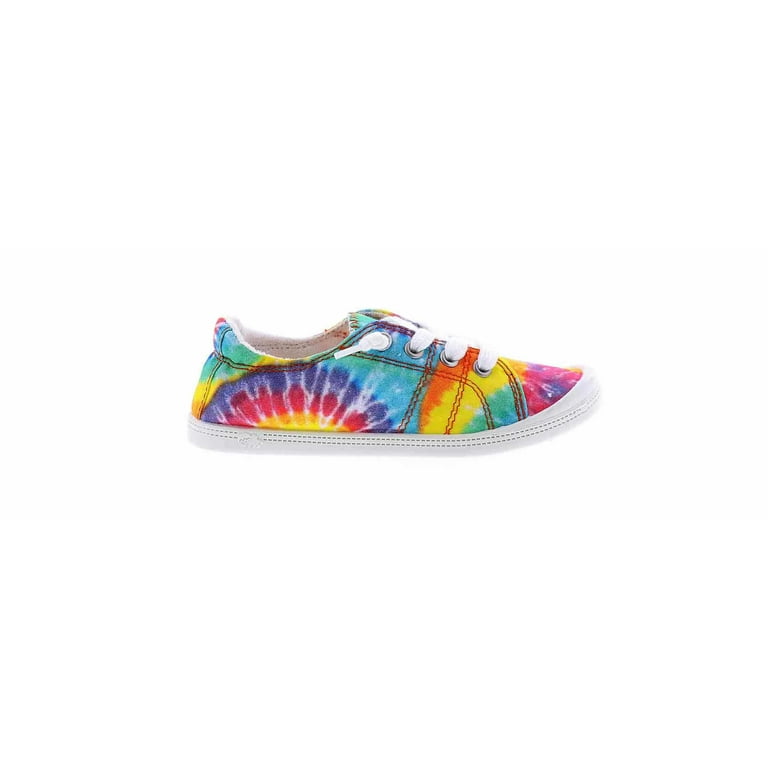 Jellypop Lollie Rainbow Tie Dye Girls' Casual Shoe in Size