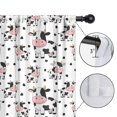 thumbnail image 4 of Blackout Kids Curtains,White Cow Family Spot Pattern Childrens Insulated Curtains Set Of 2,Bedroom Essentials,Toddler Room Decor 42x63in(106x160cm), 4 of 5