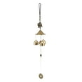 Elephant Wind Chimes Good Luck Chinese Style Temple Roofs Copper Wind