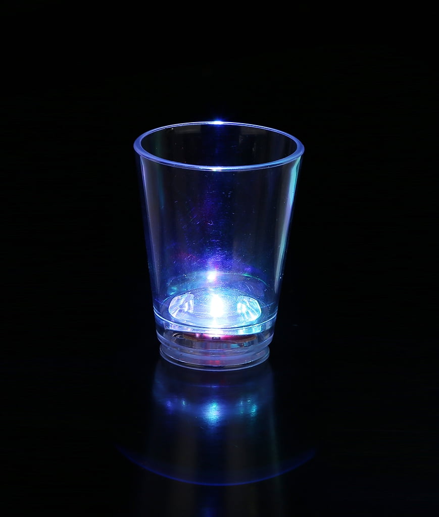 led light drinking glasses
