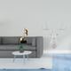 thumbnail image 2 of Figura decorativa de escritorio con forma de cabeza de ciervo y , de resina. Diseño minimalista y creativo, ideal para decorar estanter, 2 of 8
