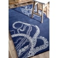 thumbnail image 2 of Nuloom 8' 6 x 11' 6 Hand Tufted Octopus Tail Rug in Navy, 2 of 2