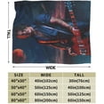 thumbnail image 4 of Johnny Depp Blanket Bedding Fleece Blanket Soft Throw Blankets Lightweight Anti-Static Blanket - 3 Sizes, 4 of 5