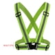 thumbnail image 2 of Eigraketly Resalte las correas reflectantes para correr de noche, ropa de equitación, chaleco de seguridad ajustable, banda elástica para adultos y Ropa Deportiva, Zapatos amarillo fluorescente Eigraketly OD1235-01, 2 of 6