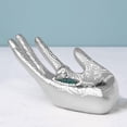 thumbnail image 4 of Buddha Hands Maniquí Estante de mano Bandejas de resina Exhibición de joyas Plata Hugo Pantalla de manos de Buda, 4 of 10