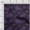 thumbnail image 2 of oneOone Cotton Poplin Violet Fabric Abstract Sewing Fabric By The Yard Printed Diy Clothing Sewing Supplies 56 Inch Wide, 2 of 5