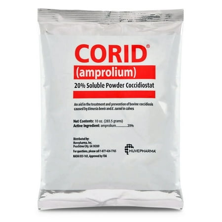 UPC: 0350604230915 | Merial Corid 20% Soluble Powder 10oz