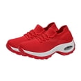 thumbnail image 1 of 1 par de zapatos deportivos cómodos de moda para mujer, zapatos deportivos casuales con cojín de aire, 1 of 5